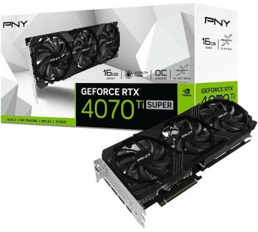 Produktbild PNY GeForce RTX 4070 Ti Super Verto Overclocked Triple Fan