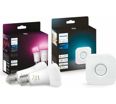 Produktbild Philips Hue White and Color Ambiance E27 LED Starter-Set