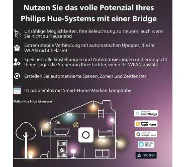 Produktbild Philips Hue White and Color Ambiance E27 LED Starter-Set