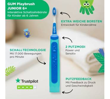 Produktbild Playbrush GUM Playbrush JUNIOR 6+