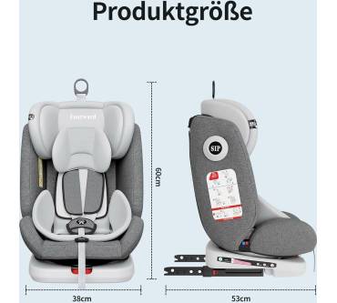 Produktbild Fourward Baby Autositz 360° drehbar