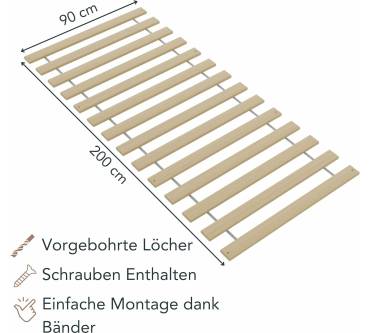 Produktbild Riverbank Lattenrost aus Fichtenholz