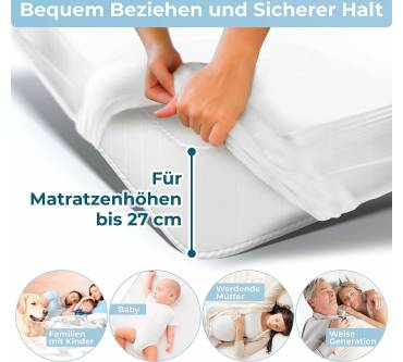 Produktbild Rosenkern Matratzenschutzbezug (Wasserdicht mit Rundumbezug)