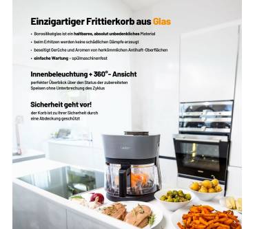 Produktbild Lauben Glass&Steam Air Fryer 4500BG