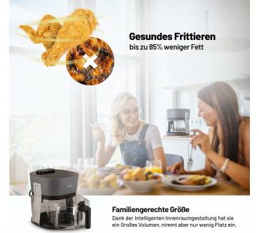 Produktbild Lauben Glass&Steam Air Fryer 4500BG