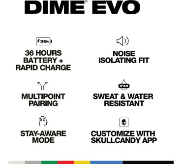 Produktbild Skullcandy Dime Evo