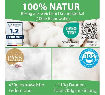 Produktbild Welldora Green Diamond Leichte Sommerdecke