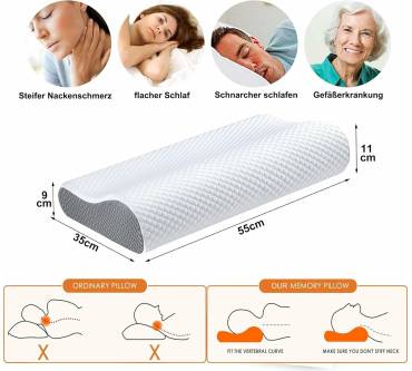 Produktbild Ecosafeter Memory-Schaum-Kissen