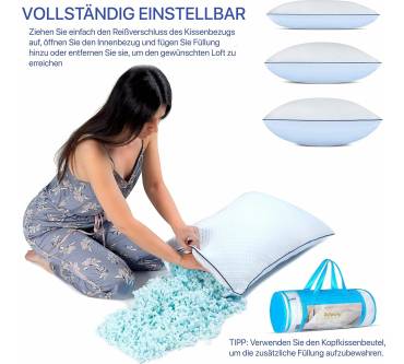 Produktbild pillowLY Orthopädisches Nackenstützkissen mit Memory Foam