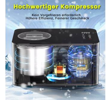 Produktbild Vpcok Direct Eismaschine mit Kompressor 2L