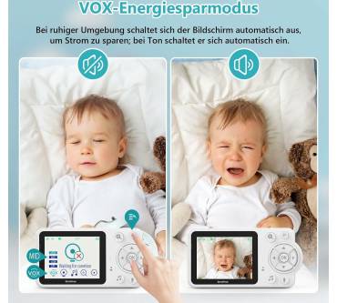 Produktbild BondFree Babyphone mit Kamera (2,8 Zoll)