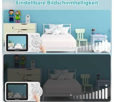 Produktbild BondFree Babyphone mit Kamera (2,8 Zoll)