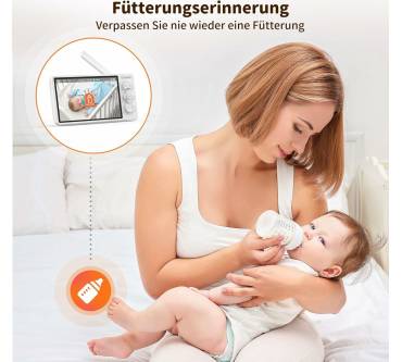 Produktbild Codnida 5,5 Zoll Babyphone mit Kamera