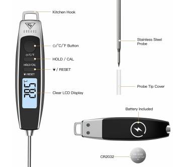 Produktbild DOQAUS Digitales Fleischthermometer