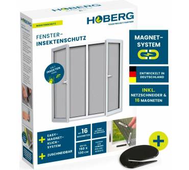 Produktbild Hoberg Insekten- & Pollenschutzgitter mit Magnetbefestigung