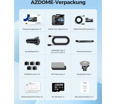 Produktbild Azdome GS63H Pro