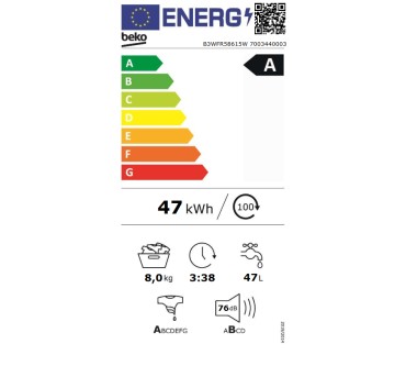 Produktbild Beko B3WFR58615W