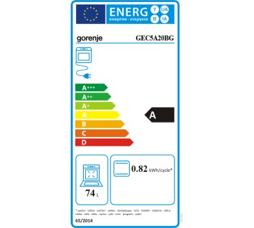 Produktbild Gorenje GEC5A20BG