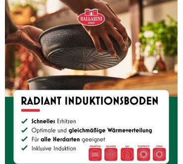 Produktbild Ballarini Torre Bratpfannen-Set und Stieltopf