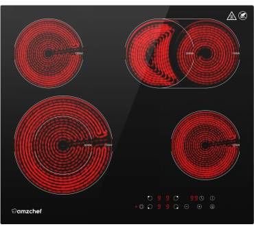 Produktbild amzchef Glaskeramikkochfeld 60cm