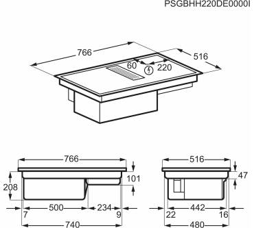 Produktbild AEG 6000 Bridge XT COLI84COXB