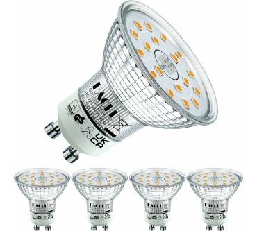 Produktbild EACLL GU10 LED Warmweiss 4.9W Spotlight