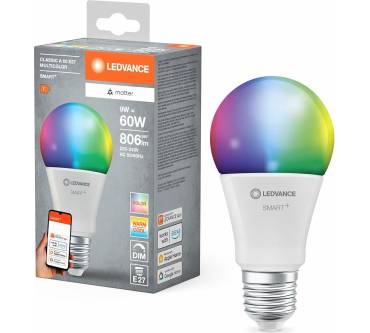 Produktbild Ledvance Smart+ Matter LED-Lampe Classic E27 Multicolor