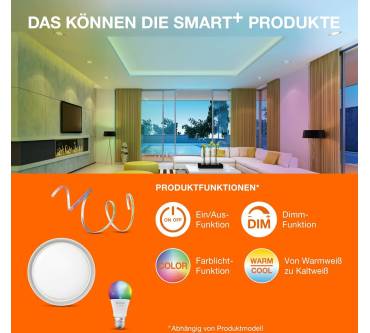 Produktbild Ledvance Smart+ LED-Lampe Classic E27 Multicolor