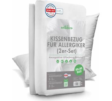 Produktbild Welldora Kissenbezug für Allergiker (2er-Set)