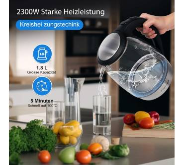 Produktbild Fourward Glas-Wasserkocher