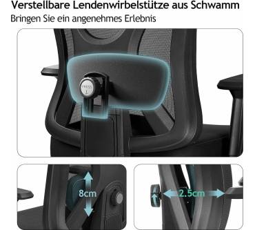 Produktbild DoChair 9777 Ergonomischer Bürostuhl