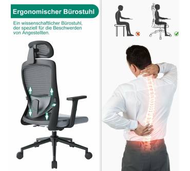 Produktbild Eucladoceros Ergonomischer Bürostuhl