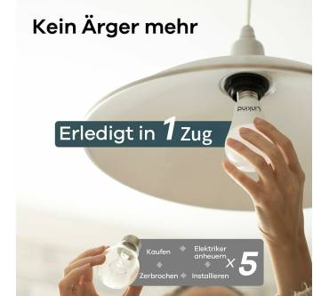 Produktbild Linkind Ultra-effiziente Energiesparlampe 7,2W E27 Neutralweiß