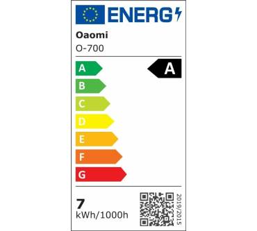 Produktbild Oaomi E27 LED Energiesparlampe Warmweiß 2700K 7W