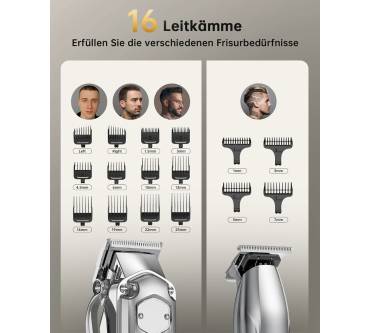 Produktbild Romanda 2-in-1 Profi-Haarschneidermaschine Set