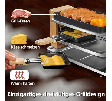 Produktbild Coklai Raclette Grill 2 Personen