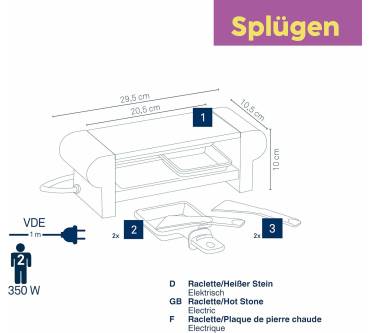 Produktbild KELA Raclette Splügen