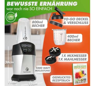 Produktbild Nutrilovers Nutri-Blender Smoothie Maker to go