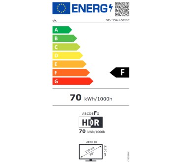 Produktbild ok. OTV 55AU-5023C