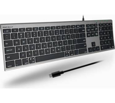 Produktbild Macally Full Size Wired USB-C Keyboard