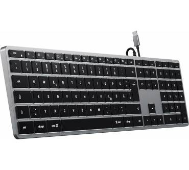 Produktbild Satechi Slim W3 USB-C Wired Backlit Keyboard