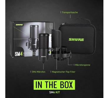 Produktbild Shure SM4 Home Recording Kit