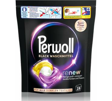 Produktbild Perwoll Renew Black All-in-1-Caps