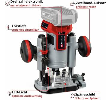 Produktbild Einhell TP-RO 18 Set Li BL