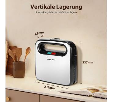 Produktbild Aigostar Sandwichmaker 750 W