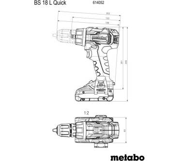 Produktbild Metabo BS 18 L Quick