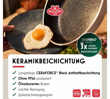 Produktbild Ballarini Ledro Schmorpfanne mit Deckel