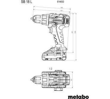 Produktbild Metabo SB 18 L (2024)