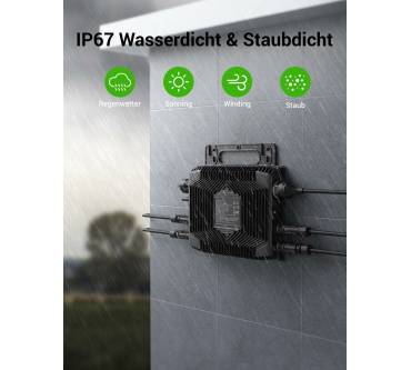 Produktbild Lionshee Balkonkraftwerkspeicher LS-L1024 + PV Hub + Wechselrichter