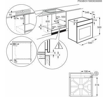 Produktbild AEG Serie 5000 SurroundCook TU5AB20WSK